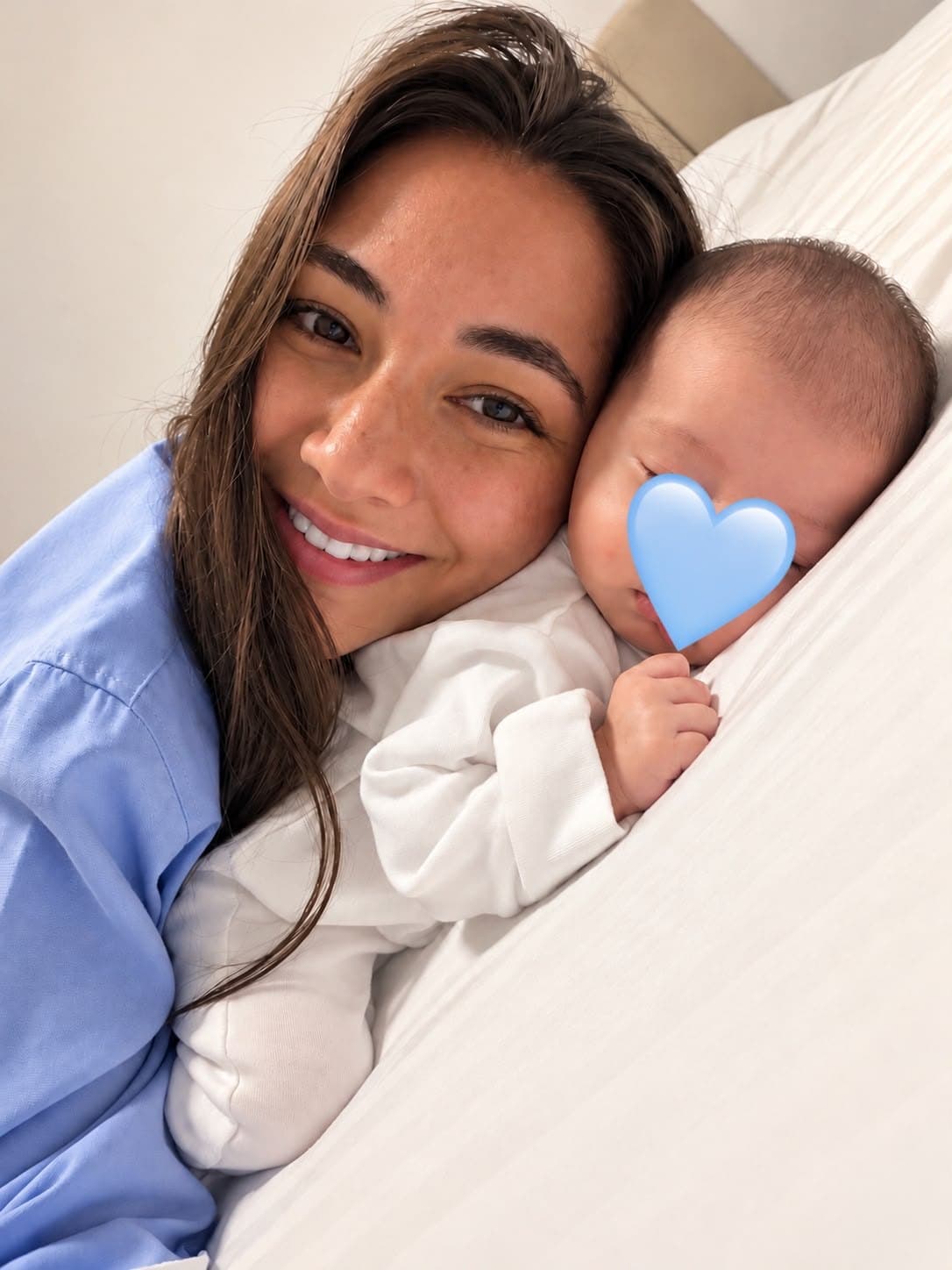 Katerina with her baby son Evangelos