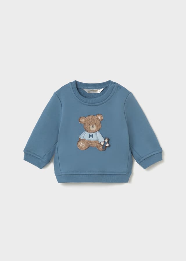 Mayoral - Teddy Bear Sweatshirt, Blue