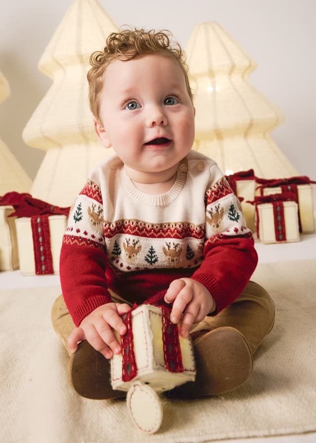 Mayoral - Jumper & Trousers Set, Red