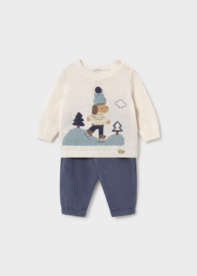 Mayoral - Jumper & Trousers Set, Blue