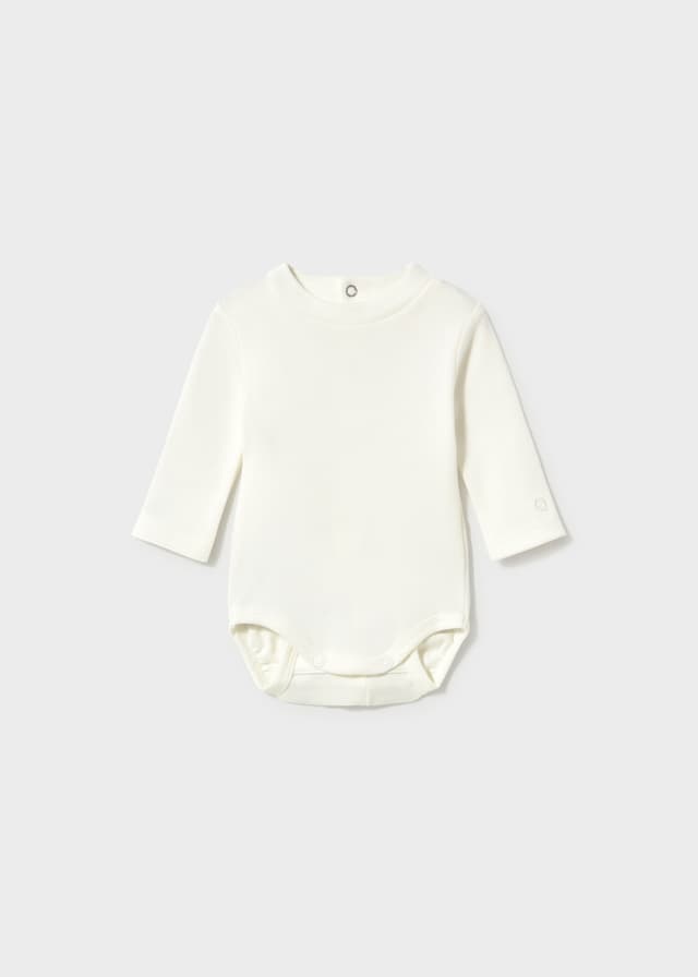 Mayoral - Long-sleeved Bodysuit (Ecru), Cream