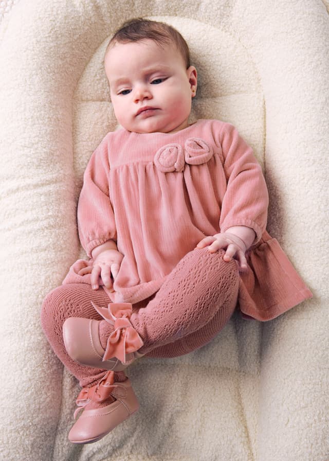 Mayoral - Pink Ruffle Dress, Pink