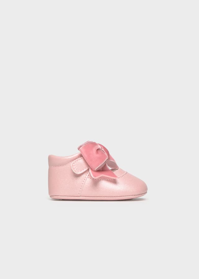 Mayoral - Bow Ballerina Shoes, Pink