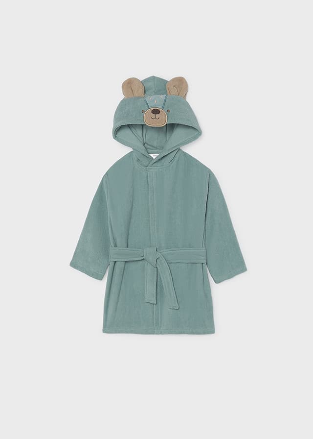 Mayoral - Teddy bear bathrobe, Green