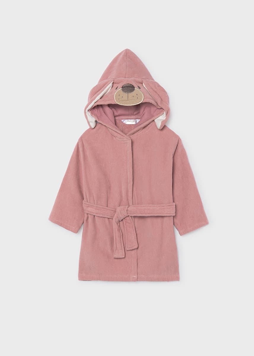 Mayoral - Teddy bear bathrobe, Pink